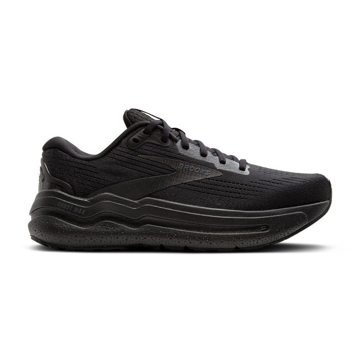 Men's Brooks Ghost Max 2, Black/Black/Ebony, 12 D Medium