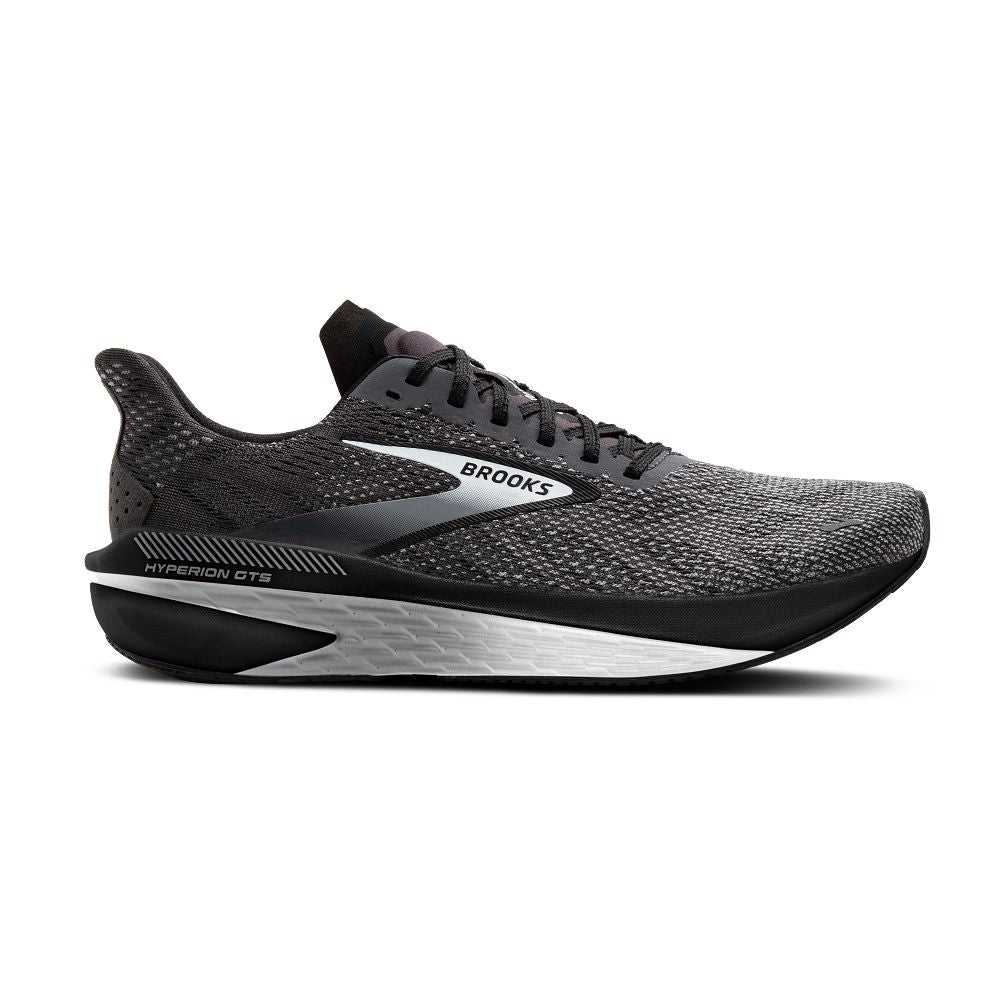 Men's Brooks Hyperion GTS 2, Black/Ebony/Primer Gray, 10 D Medium