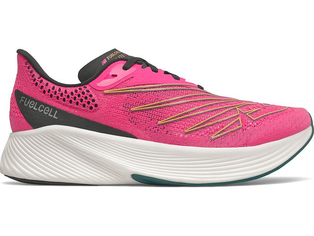 Women's New Balance FuelCell RC Elite v2, Pink Glo, 6.5 B Medium