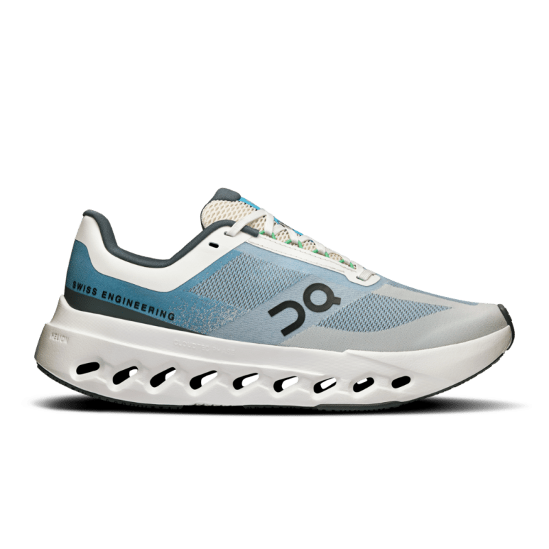 Women's On Cloudsurfer Next, Niagara/White, 6.5 D Wide