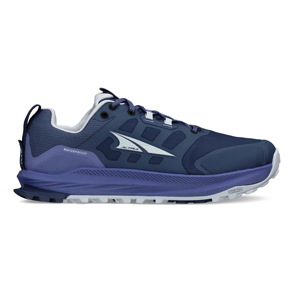 Women's Altra Lone Peak 9 Waterproof Low, Dark Blue, 9.5 B Medium