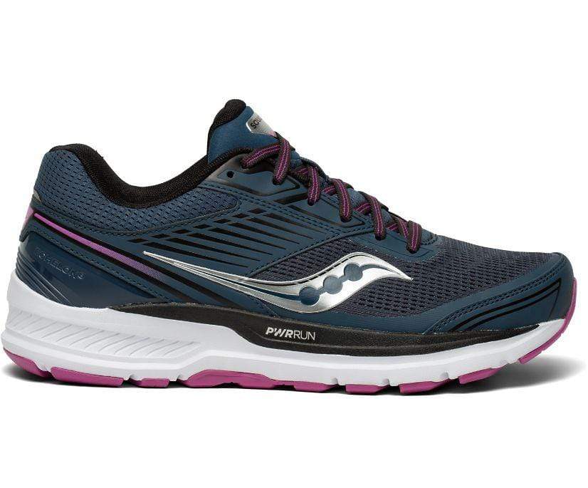 Women's Saucony Echelon 8, Space/Razzle, 6.5 B Medium