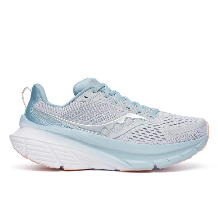 Women's Saucony Guide 17, Cloud/Topaz, 7.5 B Medium