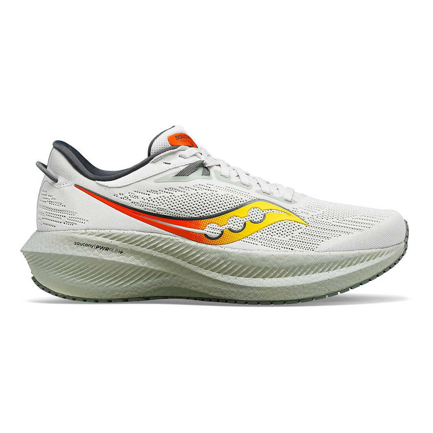 Men's Saucony Triumph 21, Fog/Bough, 10 D Medium