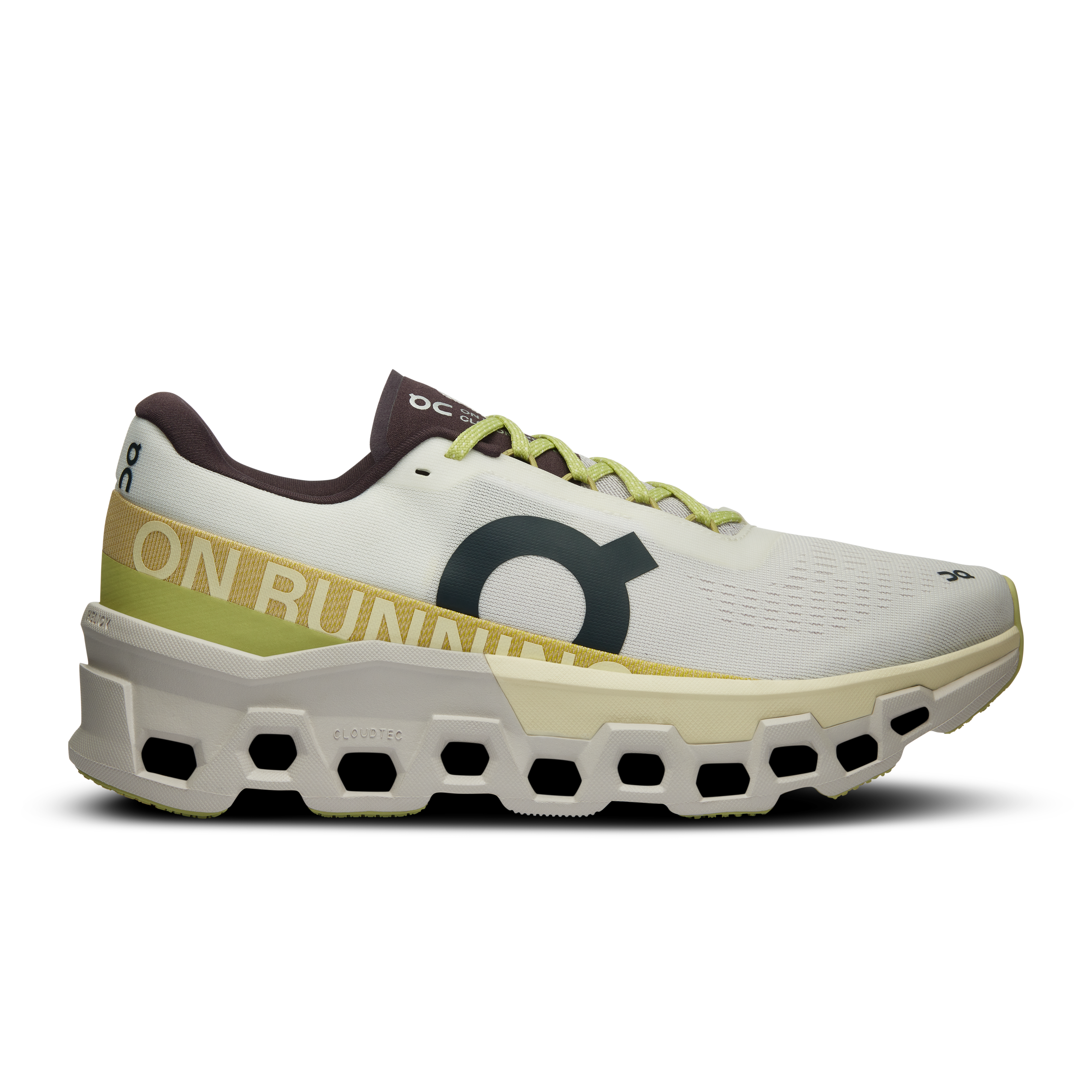 Men's On Cloudmonster 2, Undyed/Zest, 9.5 D Medium