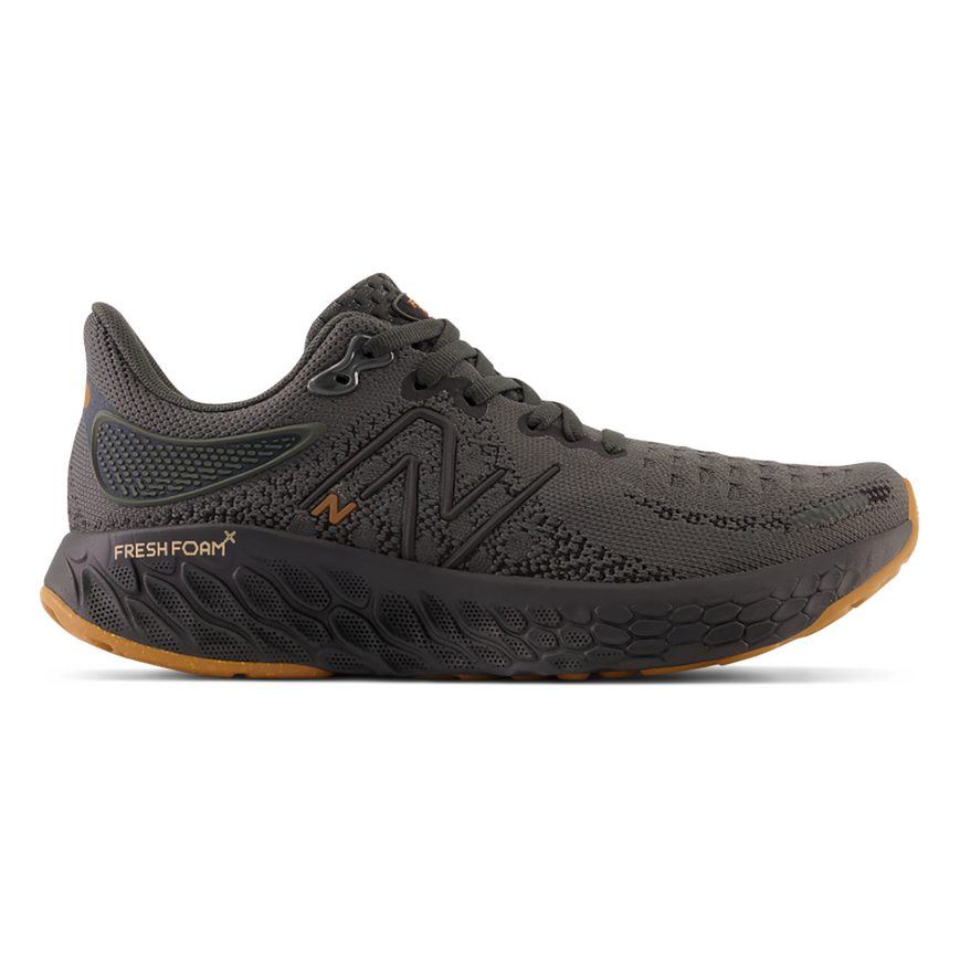 Men's New Balance Fresh Foam X 1080v12, Blacktop/Black/Copper Metallic, 12 D Medium