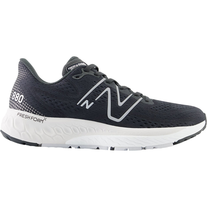 Women's New Balance Fresh Foam X 880v13, Blacktop/Black/Silver Metallic, 9.5 D Wide