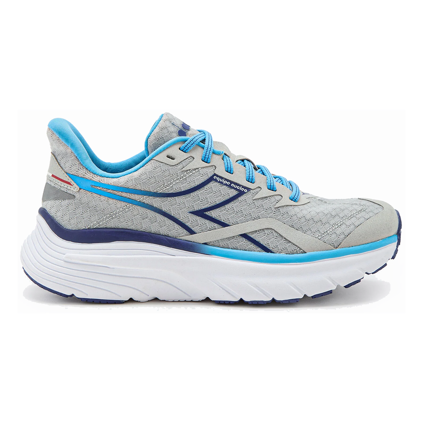 Women's Diadora Equipe Nucleo, Silver/Bonnie Blue, 9 B Medium