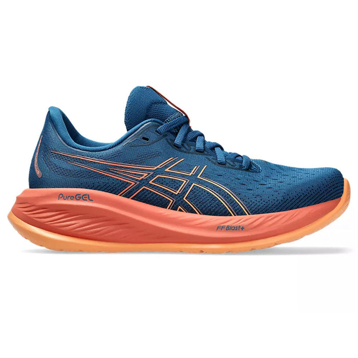 Women's Asics Gel-Cumulus 26, Rich Navy/Faded Orange, 9 B Medium