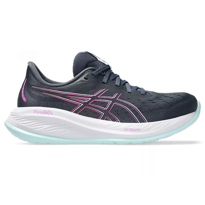 Women's Asics Gel-Cumulus 26, Tarmac/Bold Magenta, 9.5 B Medium