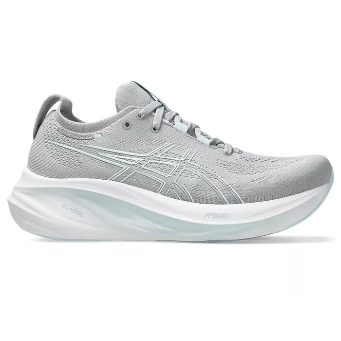 Women's Asics GEL-Nimbus 26, Piedmont Grey/Grey Blue, 11 B Medium