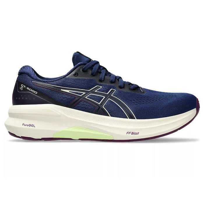 Women's Asics GT-4000 4, Blue Expanse/Birch, 7.5 D Wide