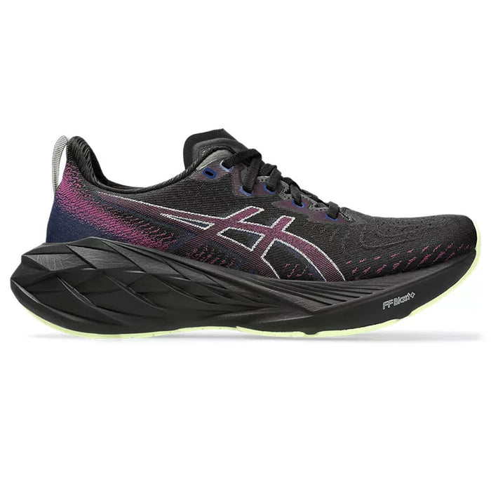 Women's Asics Novablast 4, Black/Blue Expanse, 11 B Medium