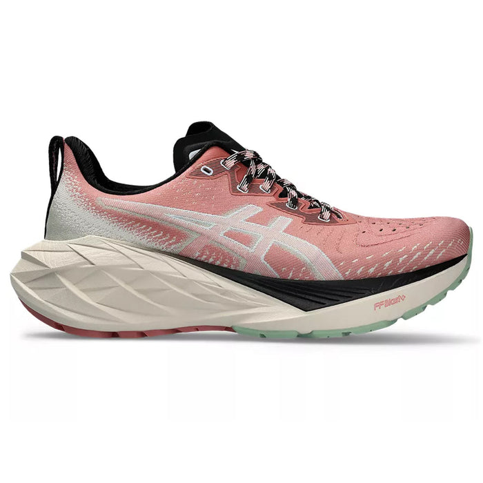 Women's Asics Novablast 4 TR, Nature Bathing/Rose Rouge, 7 B Medium