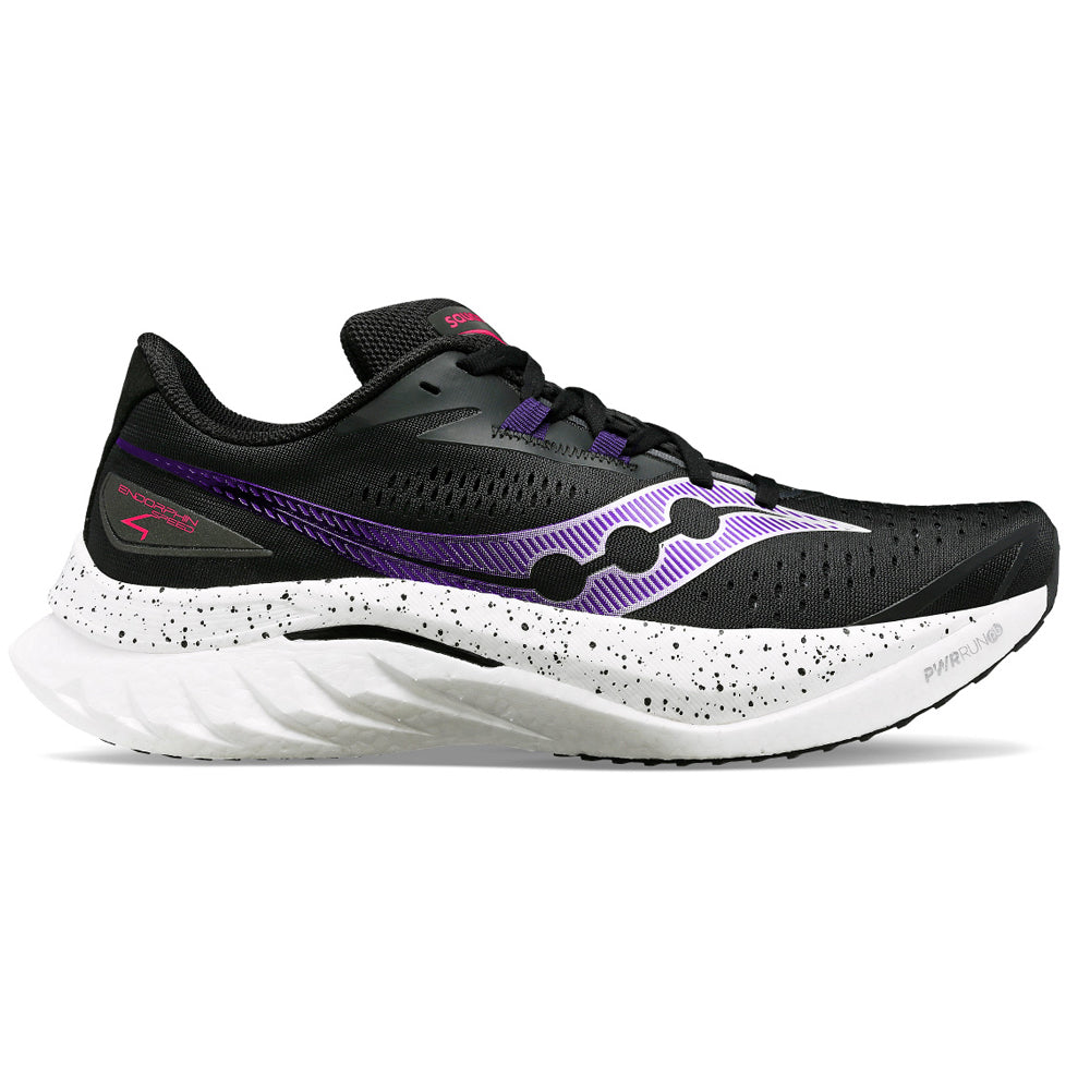 Women's Saucony Endorphin Speed 4, Black, 7 B Medium