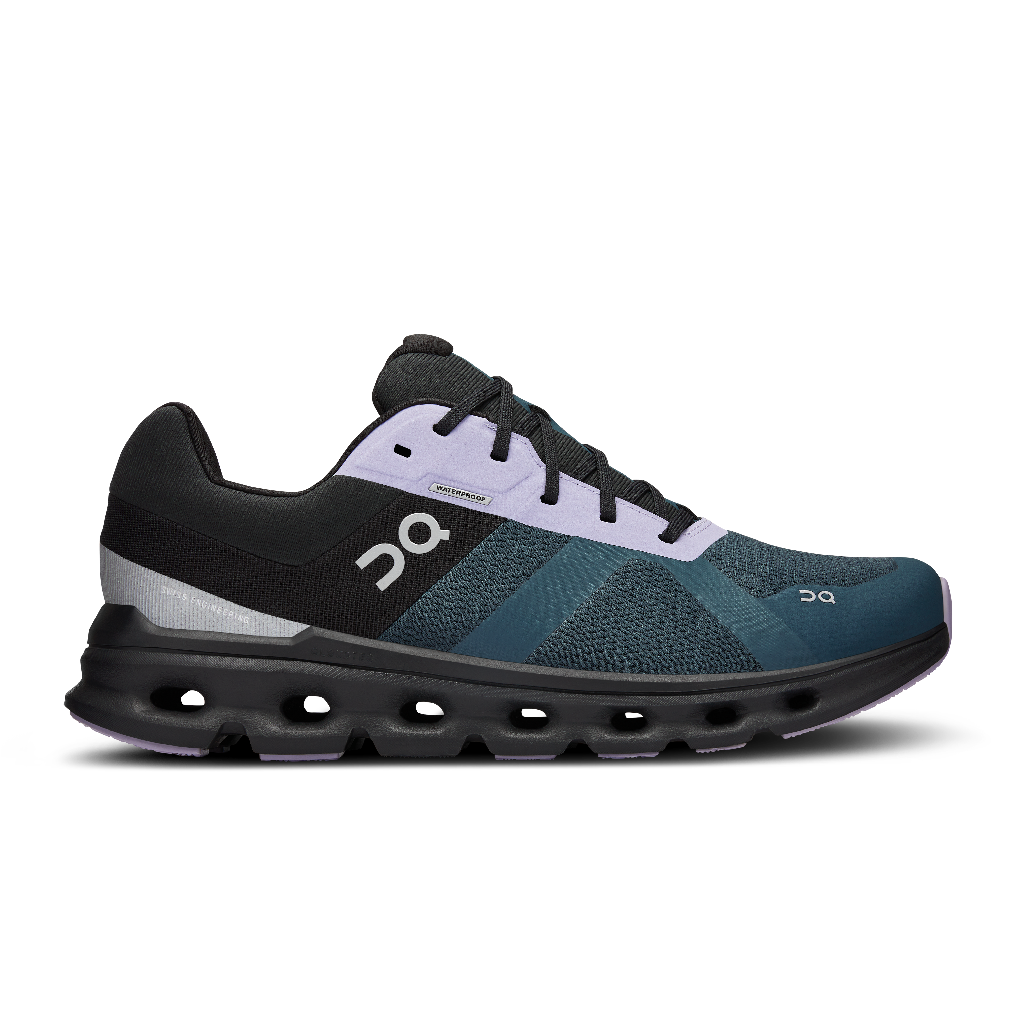 Men's On Cloudrunner Waterproof, Stone/Black, 12 D Medium