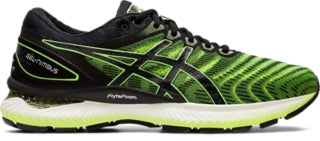Men's Asics Gel-Nimbus 22, Safety Yellow/Black, 8.5 D Medium