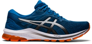 Men's Asics GT-1000 10, Reborn Blue/Black, 12 D Medium