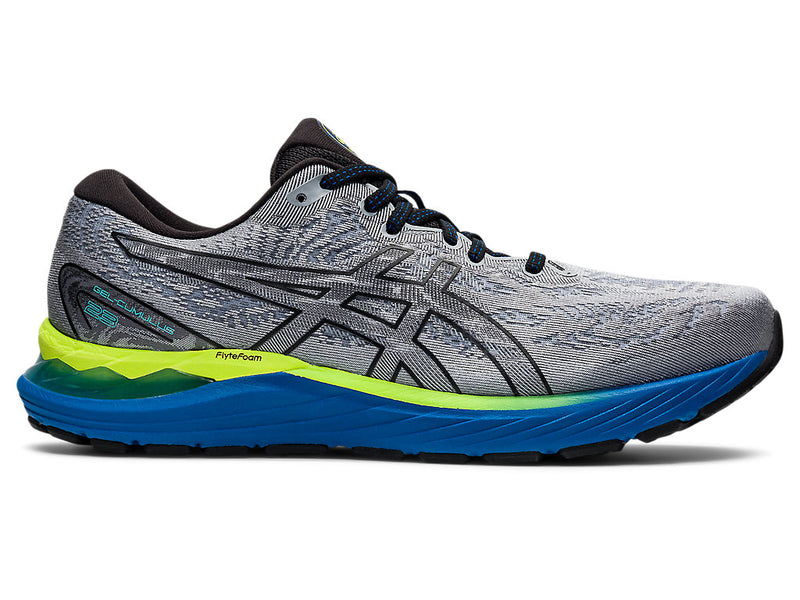 Men's Asics Gel-Cumulus 23, Sheet Rock/Black, 7.5 D Medium