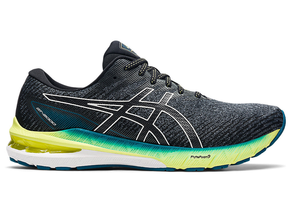 Men's Asics GT-2000 10, Metropolis/Graphite Grey, 14 2E Wide