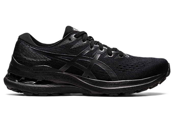 Men's Asics Gel-Kayano 28, Black/Graphite Grey, 9 D Medium