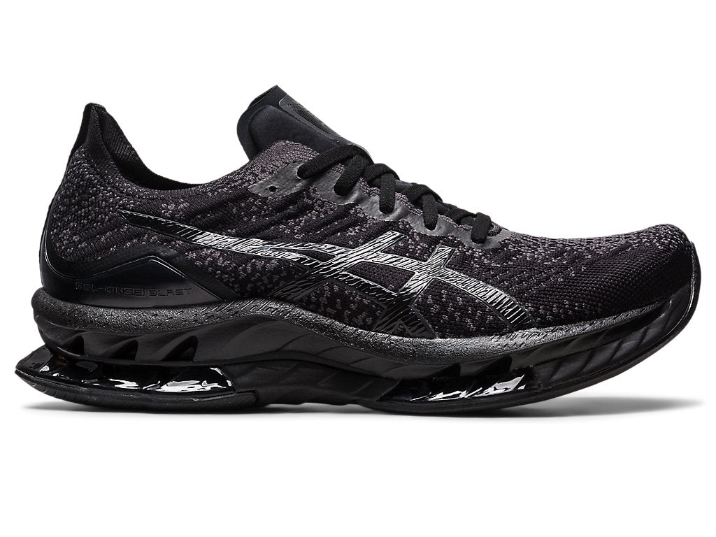 Men's Asics Gel-Kinsei Blast, Black/Black, 12 D Medium