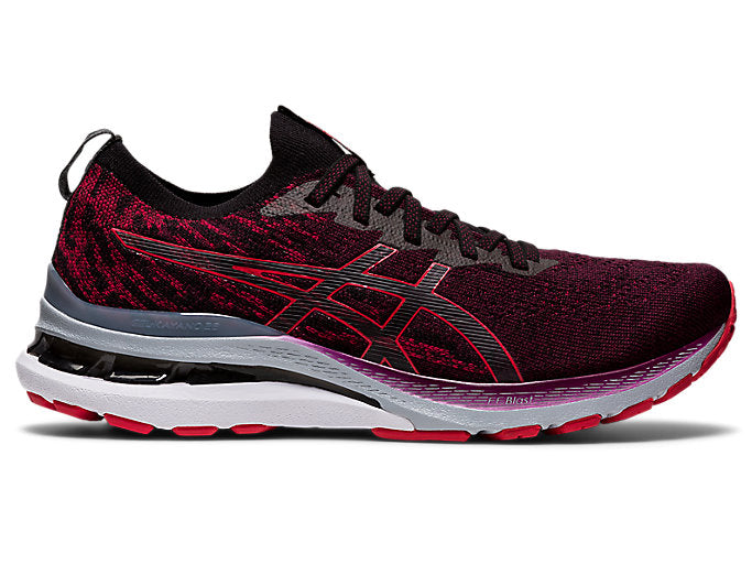 Men's Asics Gel-Kayano 28, DEEP Mars/Electric RED, 13 D Medium