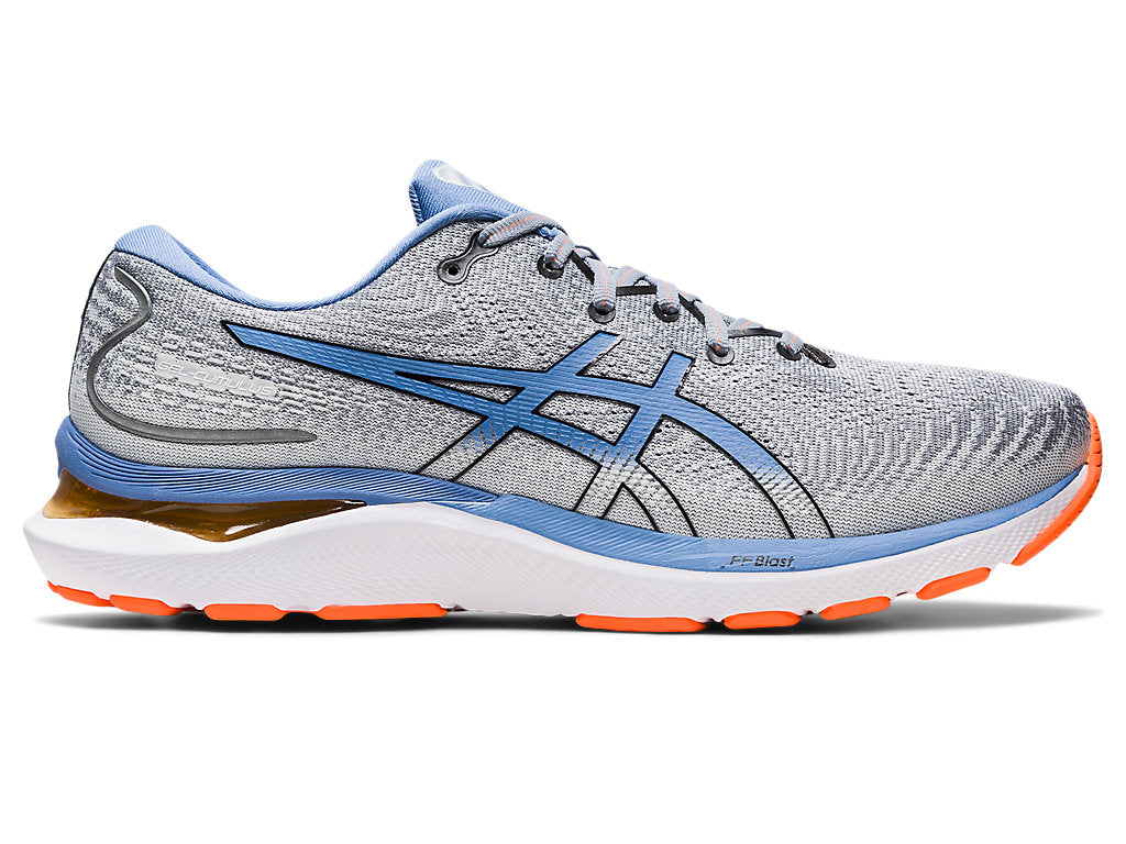 Men's Asics Gel-Cumulus 24, Sheet Rock/Blue Harmony, 11 D Medium