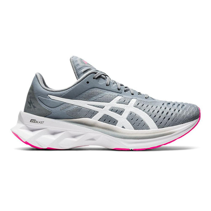 Women's Asics NOVABLAST, Sheet Rock/White, 8 B Medium