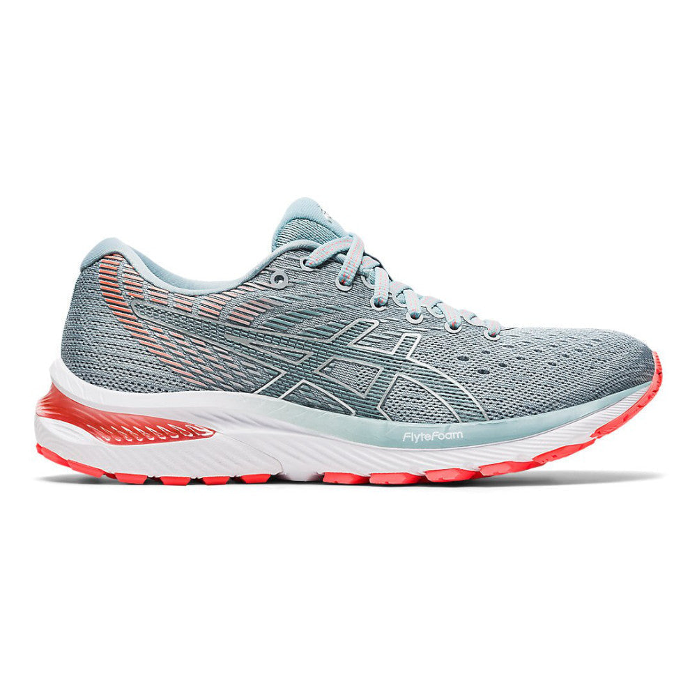 Women's Asics Gel-Cumulus 22, Piedmont Grey/Light Steel, 7 B Medium
