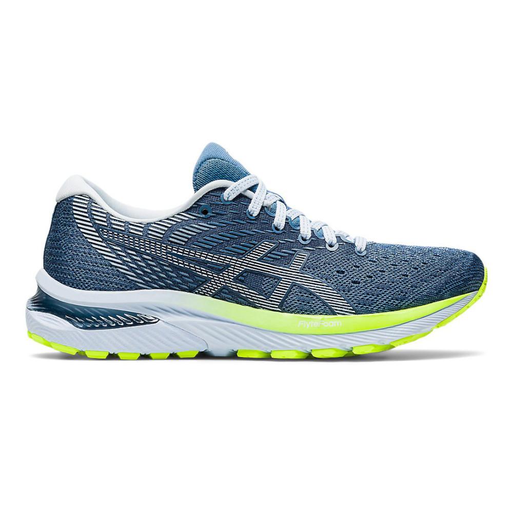 Women's Asics Gel-Cumulus 22, Grey Floss/White, 10 B Medium