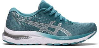 Women's Asics Gel-Cumulus 22, Smoke Blue/White, 7 B Medium