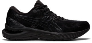 Women's Asics Gel-Cumulus 23, Black/Graphite Grey, 7 B Medium