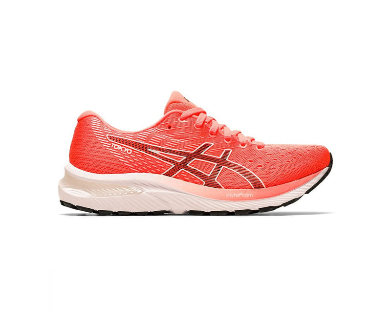 Women's Asics Gel-Cumulus 22 Tokyo, Sunrise RED/Black, 10.5 B Medium