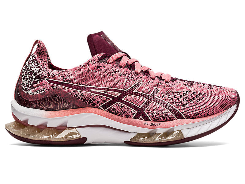 Women's Asics Gel-Kinsei Blast, Smokey Rose/Deep Mars, 7.5 B Medium