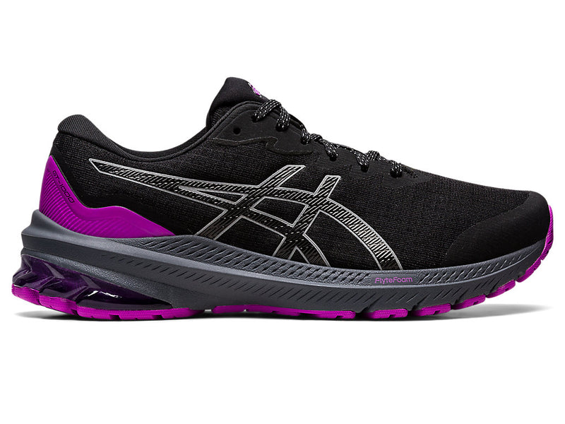 Women's Asics GT-1000 11 Lite-Show, Black/Orchid, 5.5 B Medium