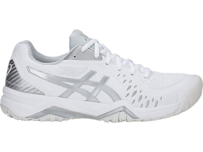 Women's Asics Gel-Challenger 12, White/Silver, 7 B Medium