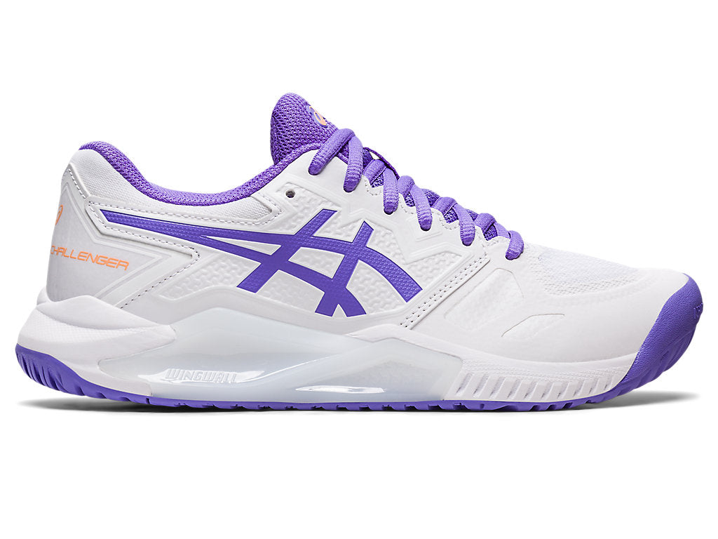Women's Asics Gel-Challenger 13, White/Amethyst, 9 B Medium