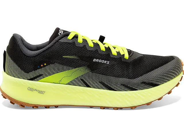 Men's Brooks Catamount, Black/Nightlife, 12.5 D Medium