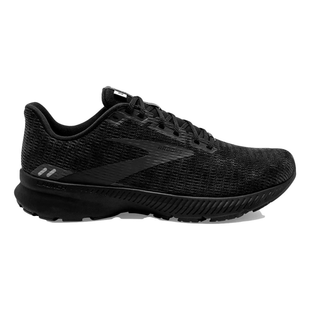 Men's Brooks Launch 8, Black/Ebony/Grey, 12.5 D Medium