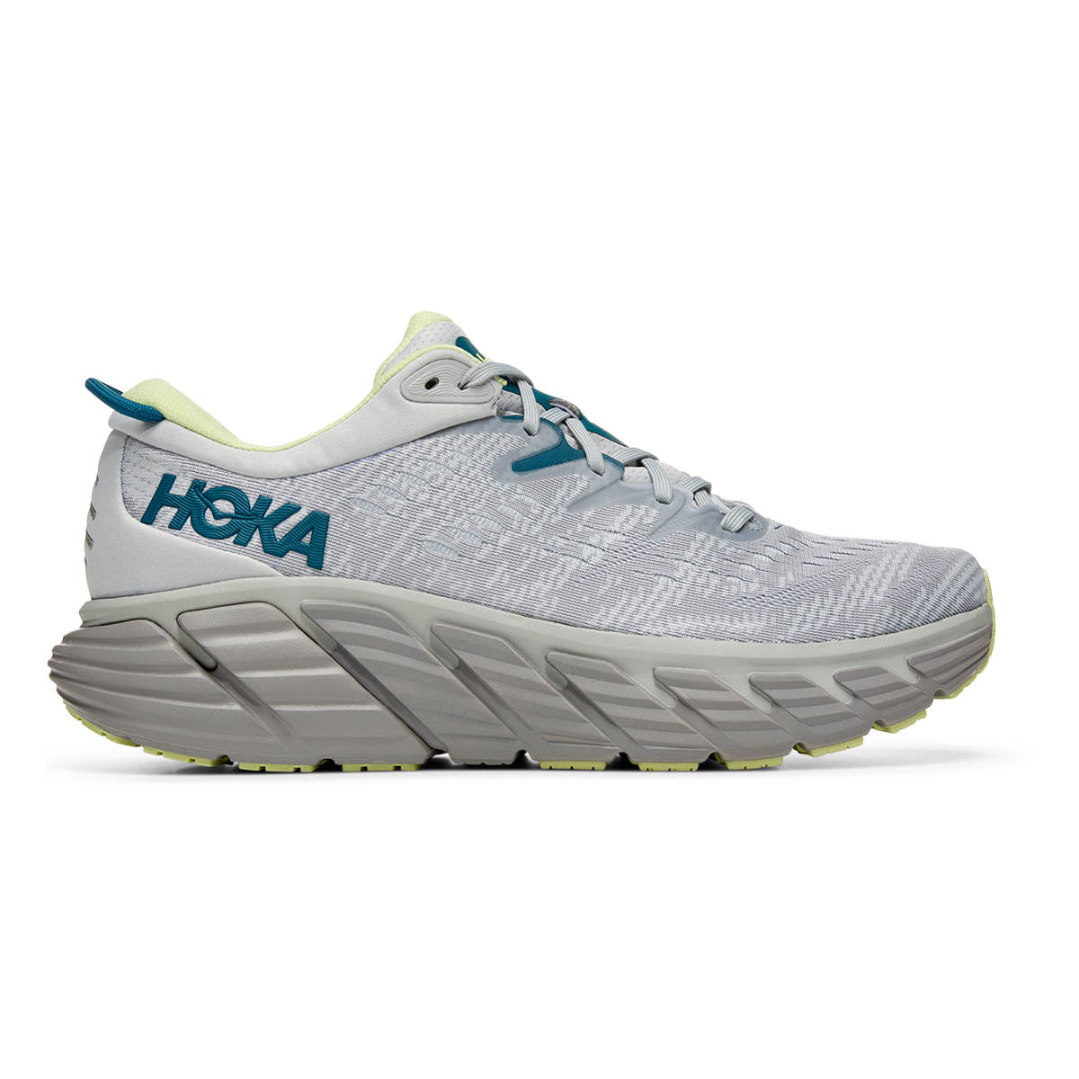 Men's Hoka Gaviota 4, Harbor Mist/Butterfly, 12 D Medium