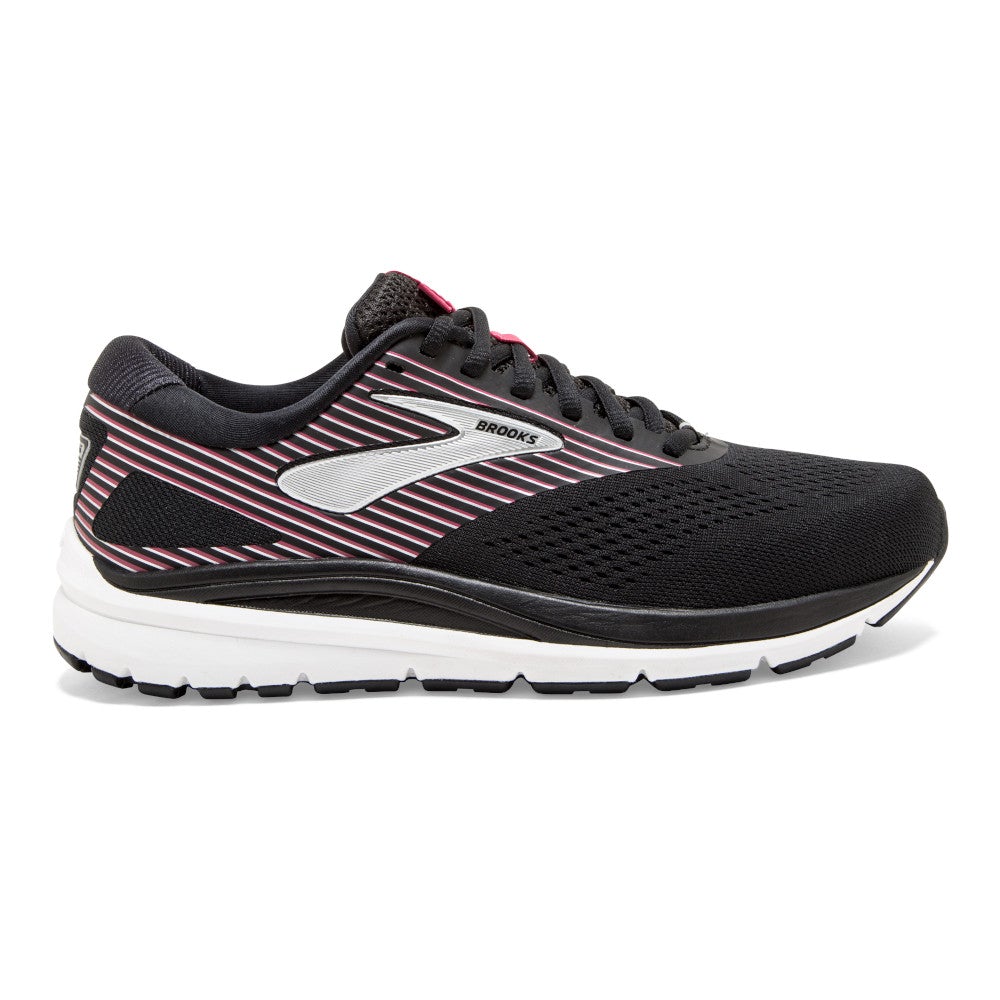 Women's Brooks Addiction 14, Black/Pink, 7 B Medium