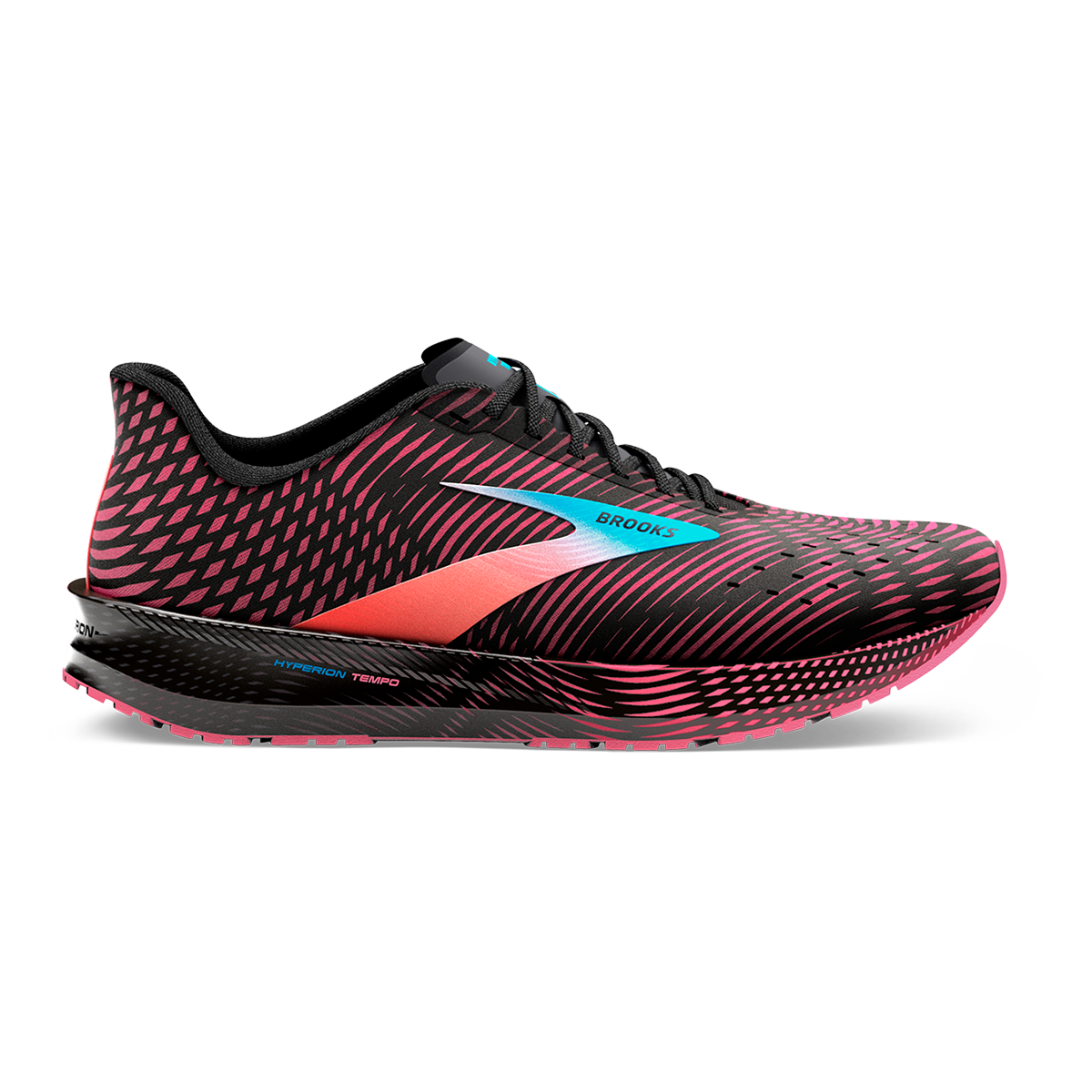 Women's Brooks Hyperion Tempo, Coral/Cosmo/Phantom, 7.5 B Medium