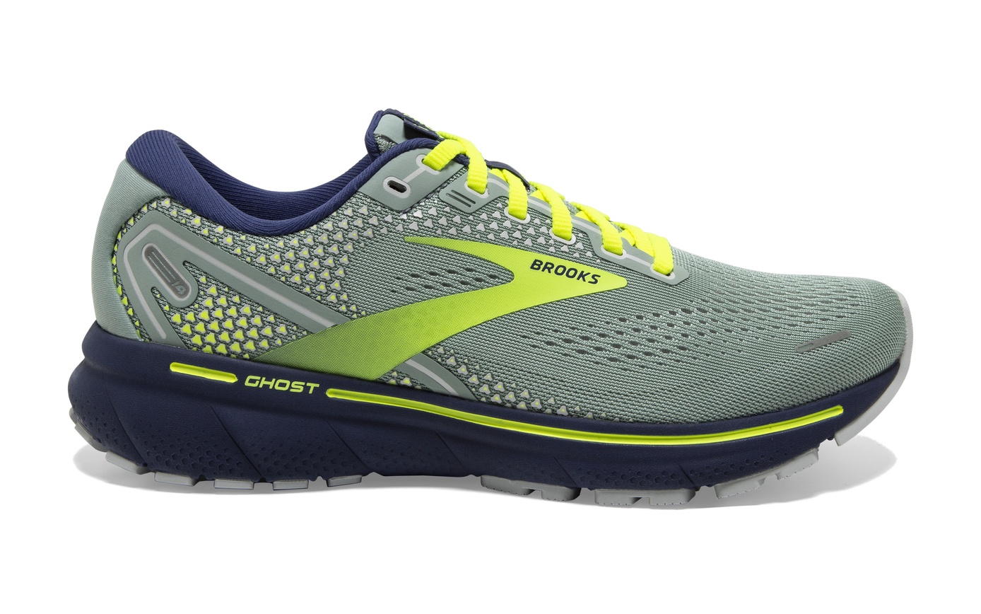 Women's Brooks Ghost 14, Blue Surf/Cobalt/Nightlife, 9.5 B Medium