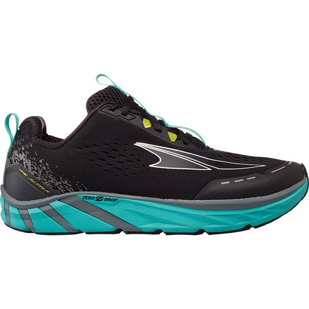 Women's ALTRA Torin 4, Black/Teal, 8 B Medium