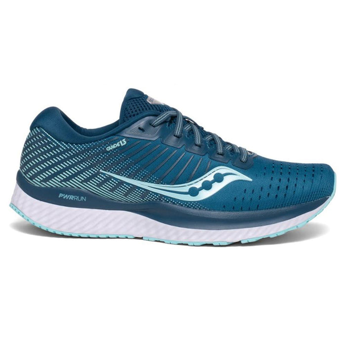 Women's Saucony Guide 13, Blue/Aqua, 6.5 B Medium