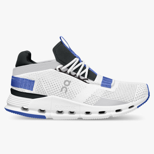 Women's On Cloudnova, White/Cobalt, 6 B Medium