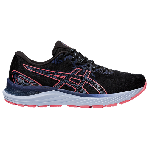 Women's Asics Gel-Cumulus 23, Black/Blazing Coral, 6.5 B Medium