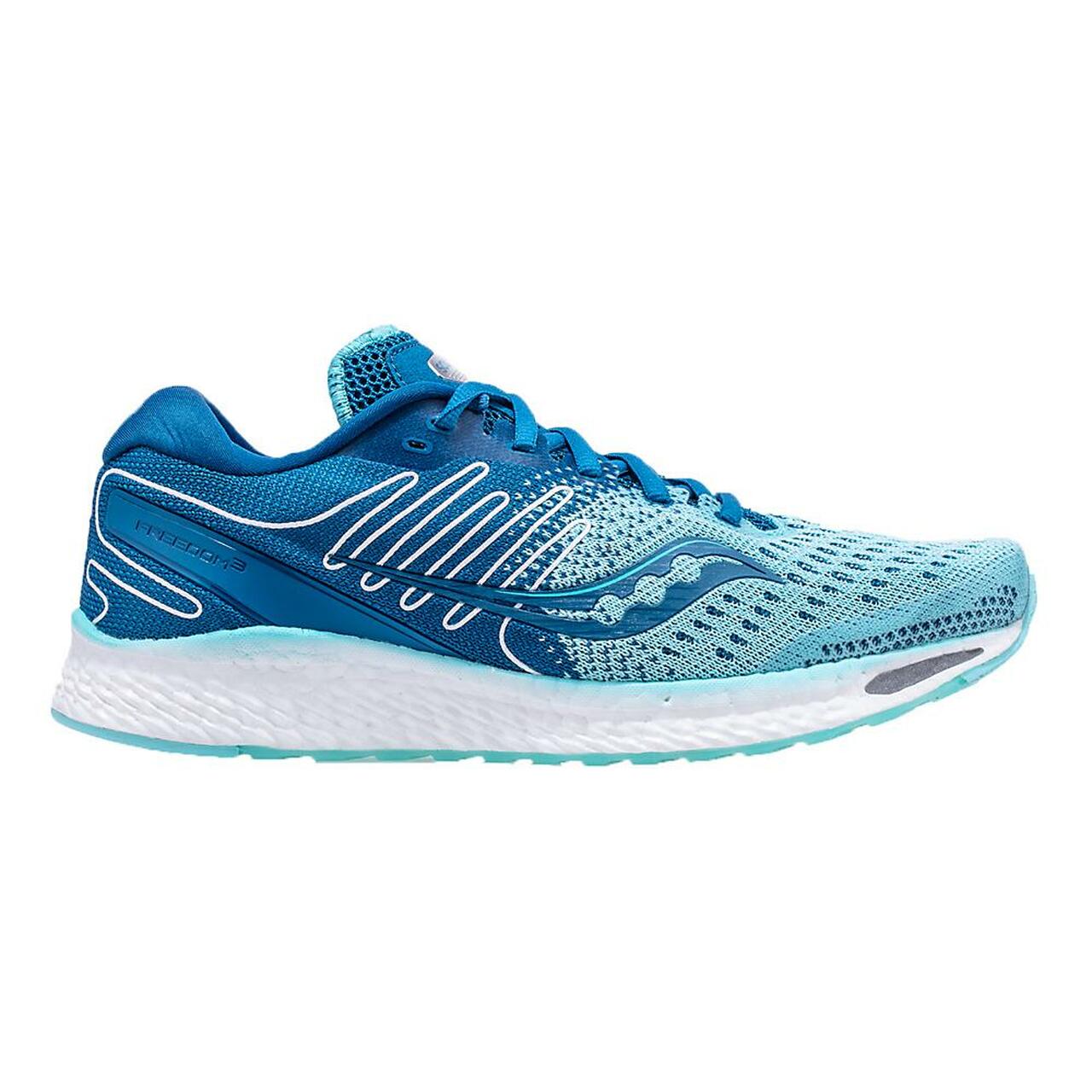 Women's Saucony Freedom 3, Aqua/Blue, 9 B Medium