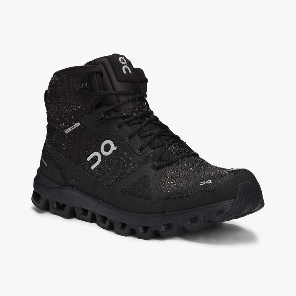 Men's On Cloudrock, Black, 14 D Medium